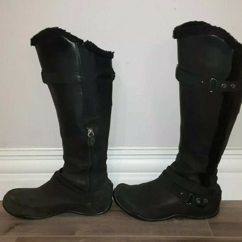 The North Face Knee High Black Primaloft Boots 6.5